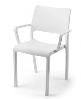 Conjunto mesa Montana y 2 sillas blancas