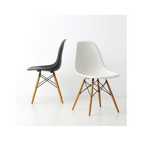Silla réplica Eames patas de madera