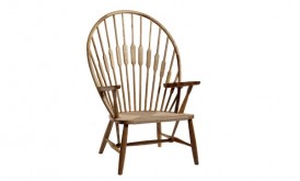 SILLA RÉPLICA PEACOCK, RESPALDO PAVO REAL