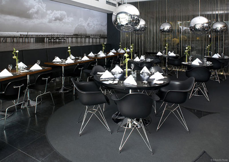 silla vintage restaurante