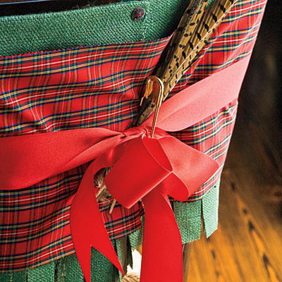 Decoración Navidad Sillas