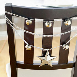 Decoración Navidad Sillas