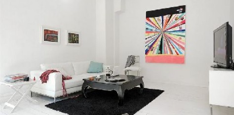 Interiorismo nordico para este apartamento en Goteborg