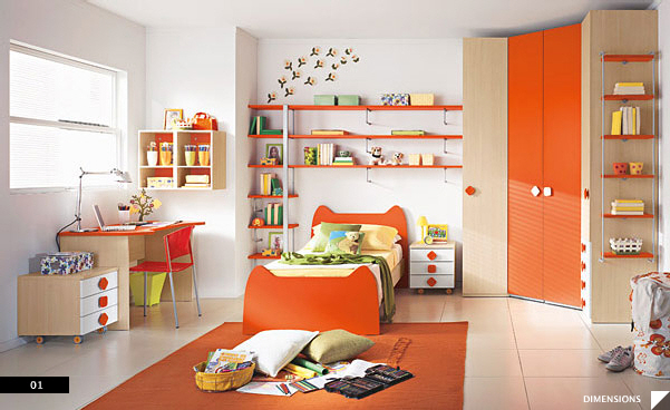 habitacion naranja nino Sm 6