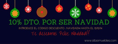 10% de DTO por ser Navidad!