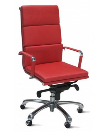 Silla de Direcci&oacute;n Pisa Respaldo Alto Negro