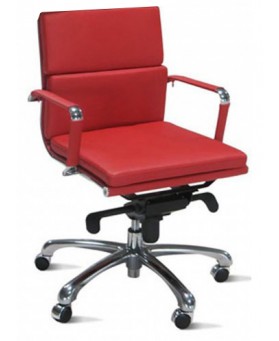 Silla de Direcci&oacute;n Pisa Respaldo Bajo Negro