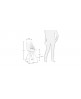 Silla Dise&ntilde;o Alf Met&aacute;lica Blanca