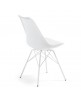 Silla Dise&ntilde;o Alf Met&aacute;lica Blanca
