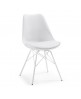 Silla Dise&ntilde;o Alf Met&aacute;lica Blanca