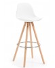 Taburete diseño Alf blanco