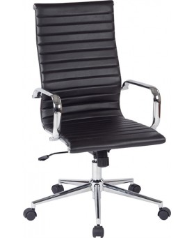 Silla de Direcci&oacute;n G&eacute;nova  New respaldo alto Negra