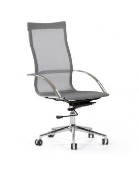 Silla direcci&oacute;n London malla respaldo alto