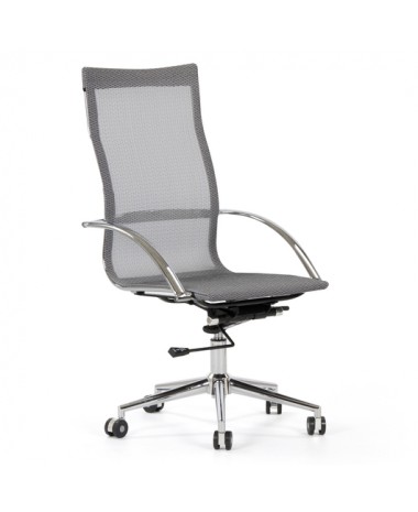 Silla direcci&oacute;n London malla respaldo alto