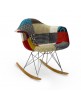 Silla dise&ntilde;o mecedora Tower Patchwork