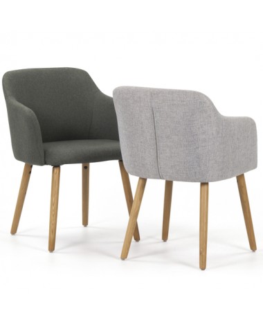 Sill&oacute;n dise&ntilde;o Arles gris verdoso