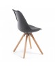 Silla Dise&ntilde;o Alf Negro