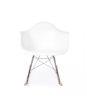 Silla Diseño mecedora Tower Blanco