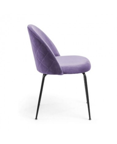 Silla vintage Myst gold violeta