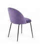 Silla vintage Myst gold violeta
