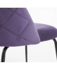 Silla vintage Myst gold violeta
