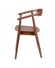 Silla madera Arcana nogal