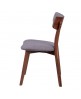 Silla madera Sinai nogal gris Dark