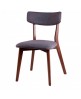 Silla madera Sinai nogal gris Dark