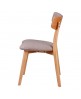 Silla madera Sinai roble beig