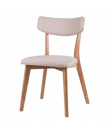 Silla madera Sinai roble beig