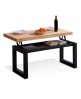 Mesa de centro elevable Vintage