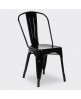 Silla Dise&ntilde;o Vintage Tol Negro