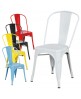 Silla Dise&ntilde;o Vintage Tol Azul