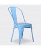Silla Dise&ntilde;o Vintage Tol Azul