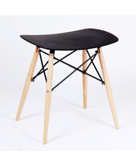 Taburete Wood Negro